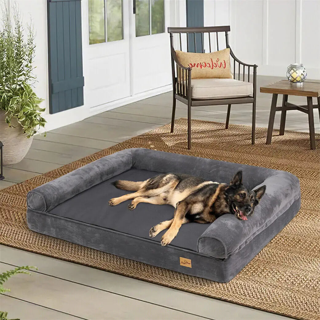 Lit orthopédique pour grand chien