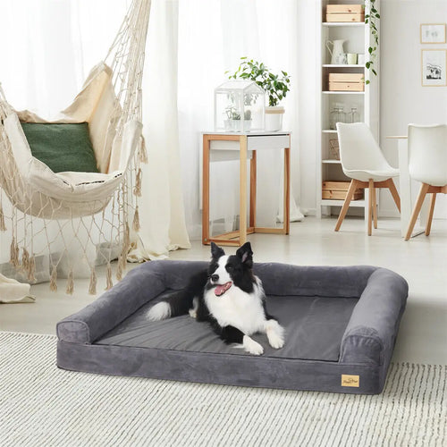 Lit orthopédique pour grand chien